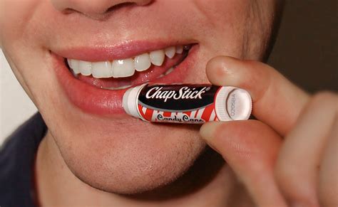 chap stick men|More.